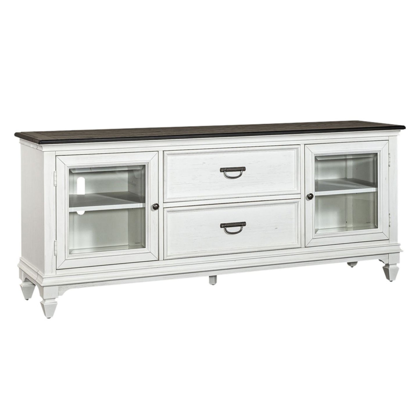 Allyson Park - Entertainment TV Stand - White