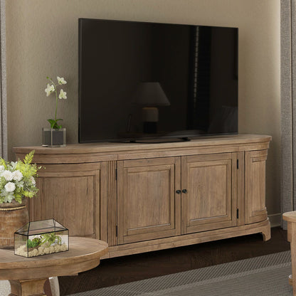 Haven Hills - 82'' TV Console - Camel Beige