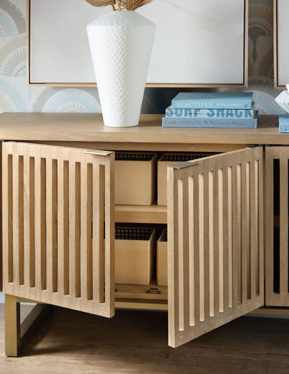 Commerce And Market - Easton Entertainment Console - Light Brown