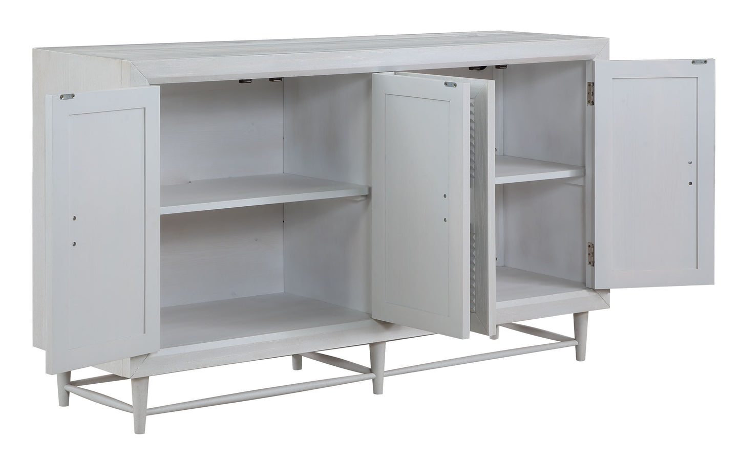 Winborne - Four Door Credenza - Whitewash