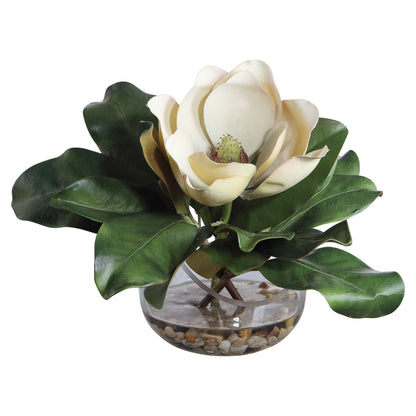 Celia - Silk Magnolia Accent - Green