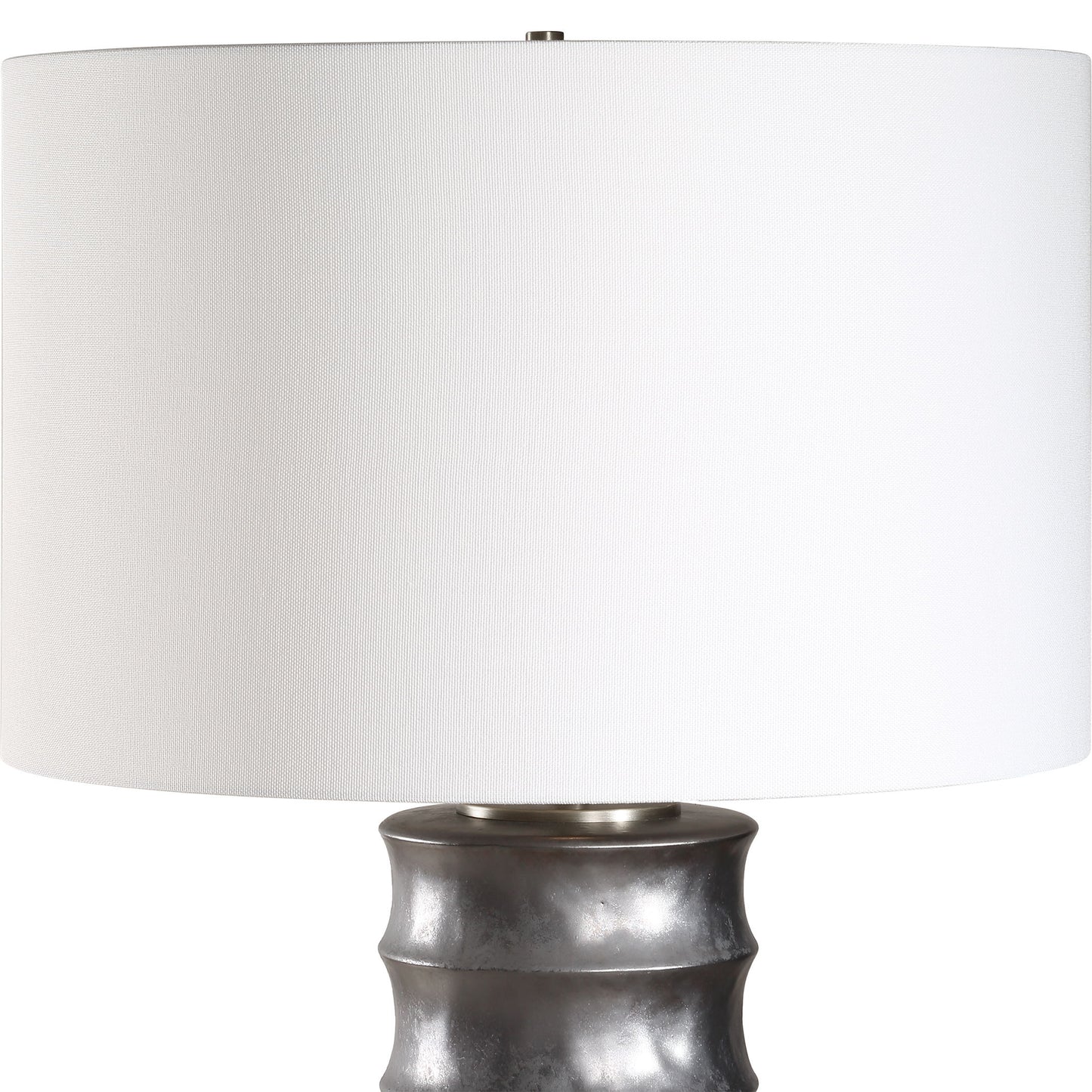 Corvair - Scalloped Table Lamp - Bronze