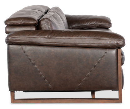 Jericho - Power Sofa With Power Headrest - Brown