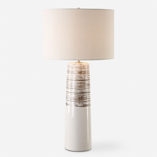 Haven - Glaze Table Lamp - White