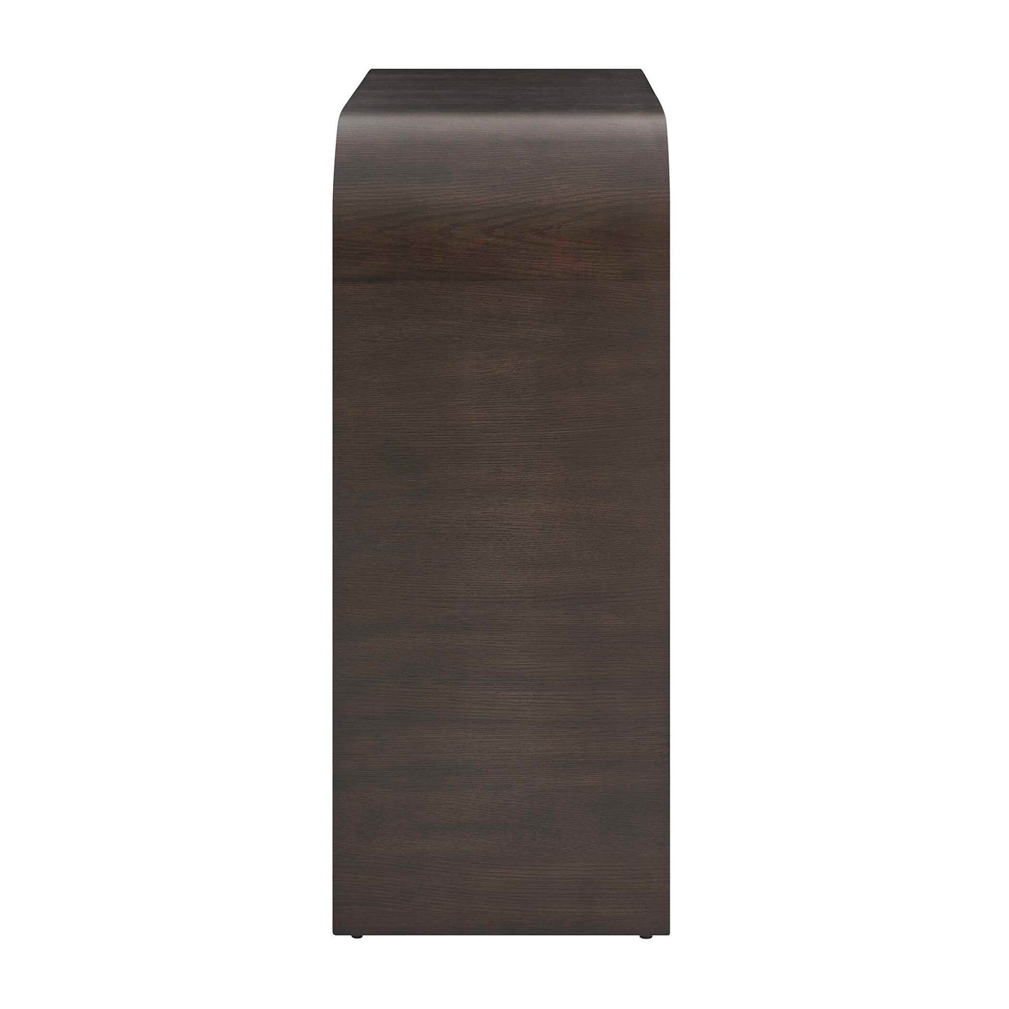 Byrams - 3 Drawer Oak Chest - Brown / Gold / Woodtone