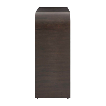 Byrams - 3 Drawer Oak Chest - Brown / Gold / Woodtone