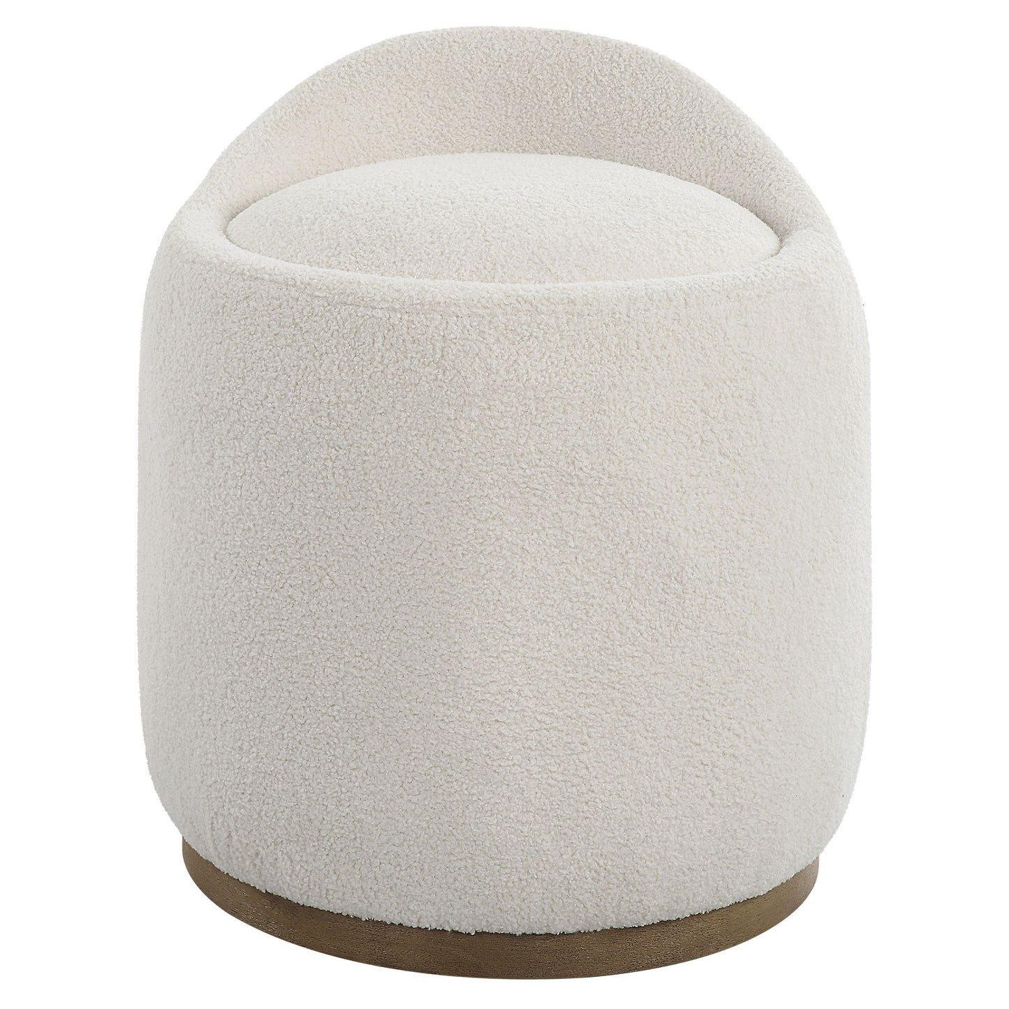 Swirl - Swivel Sheepskin Ottoman