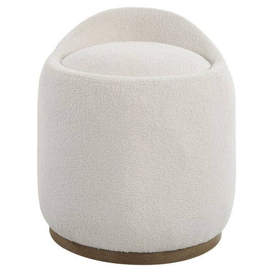 Swirl - Swivel Sheepskin Ottoman