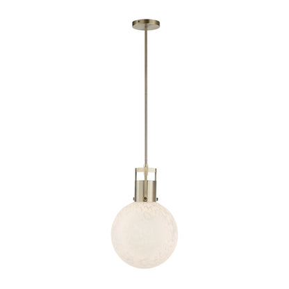 Huch - 1 Light Glass Pendant - White