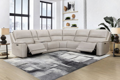 Easton - Power Reclining Sectional With Power Adjustable Headrests