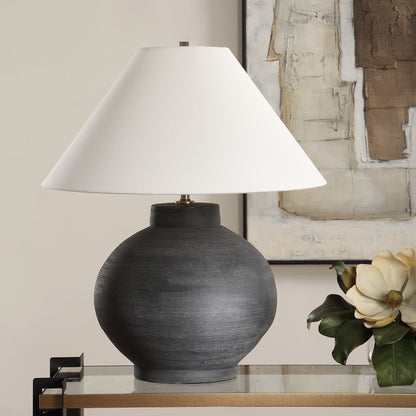 Tramore - Table Lamp - Rustic Charcoal