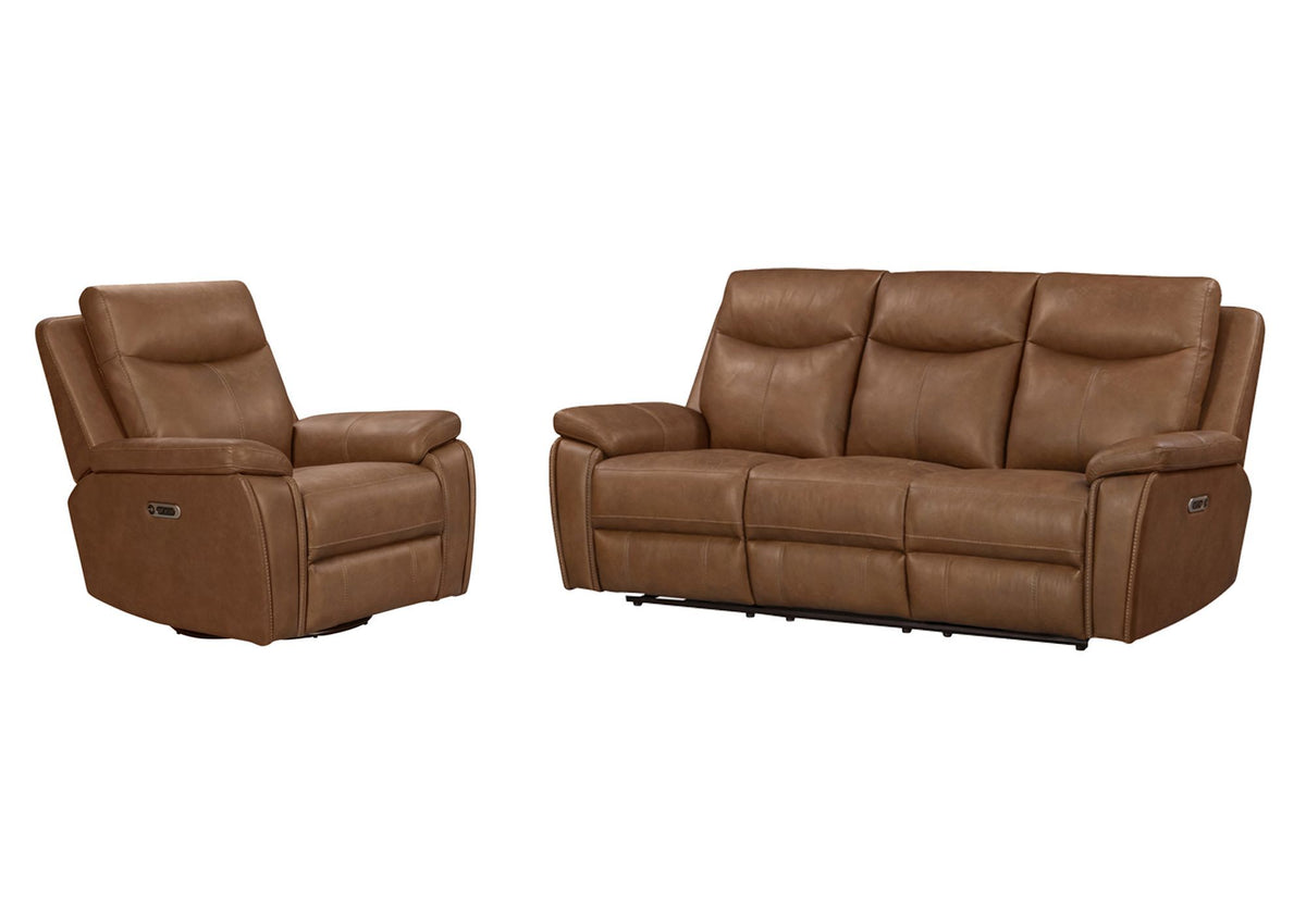Veracruz - Power Zero Gravity Sofa P2 - Vintage Tan