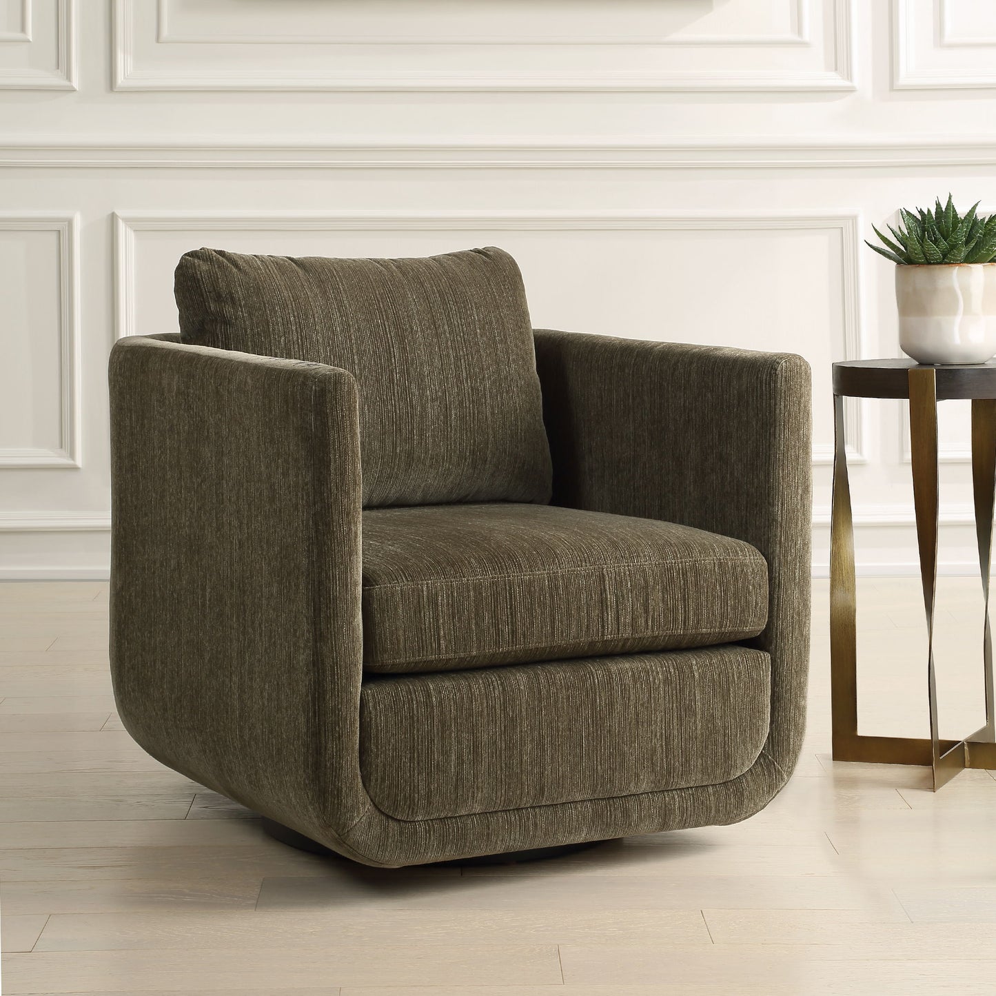 Abound - Swivel Chair - Herb