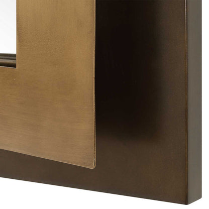 Around The Bend - Mirror - Golden Bronze