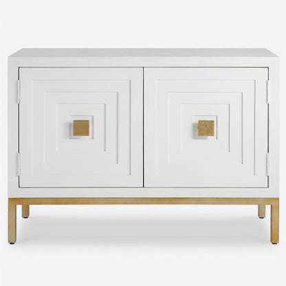 Aiken - 2 Door Cabinet - White