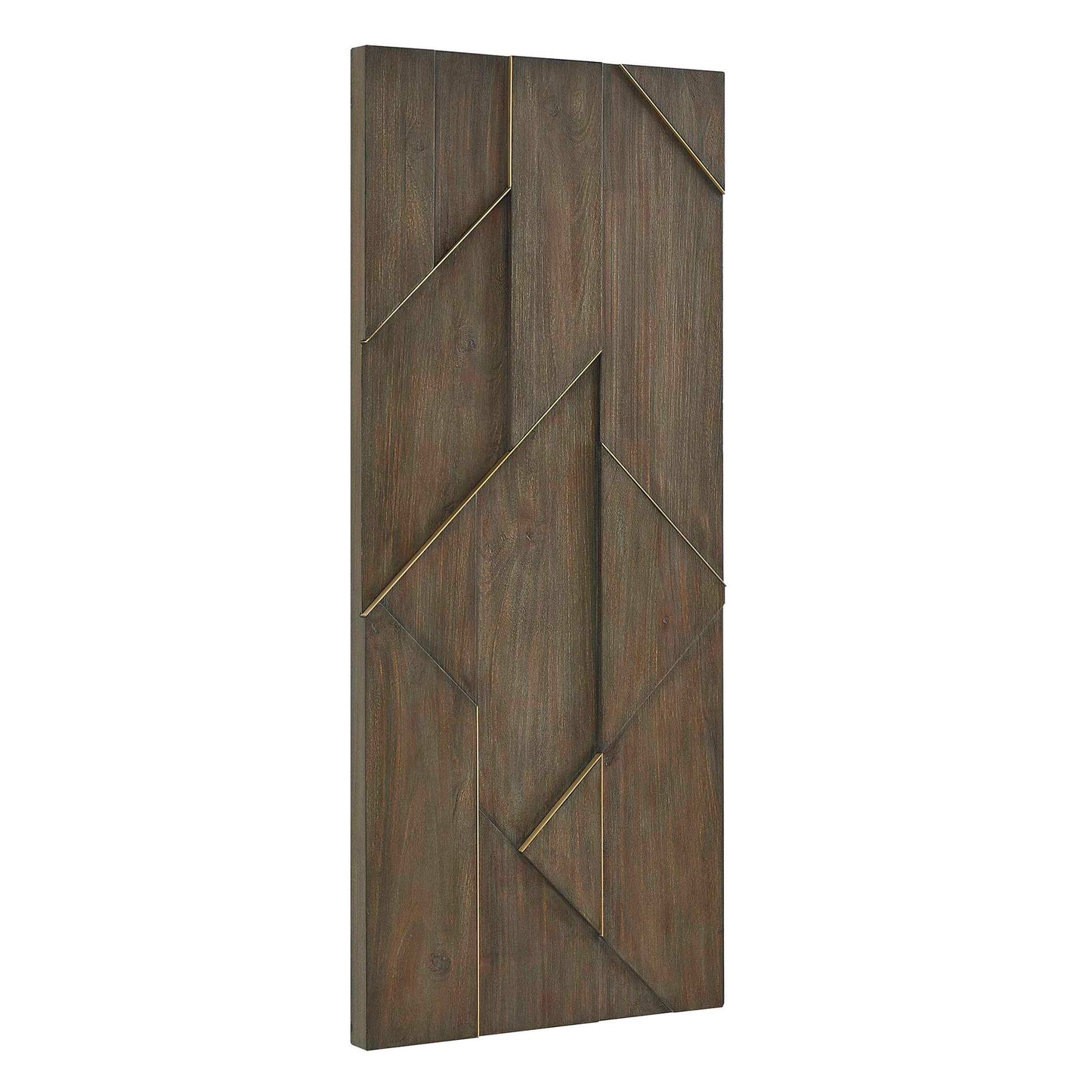 Hanoi - Geometric Wood Wall Panel - Woodtone