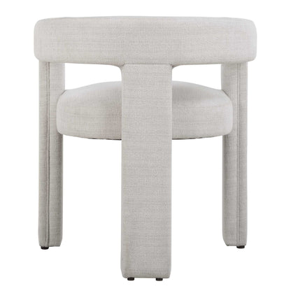 Perspective - Fabric Dining Chair - Gray