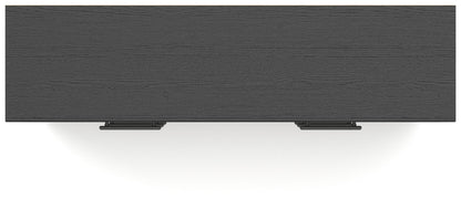Broachmyn - 3 Pc. - Dresser And 2 Nightstands - Black / Gray