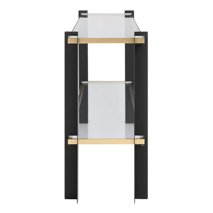 Cunene - Contemporary Console Table - Black