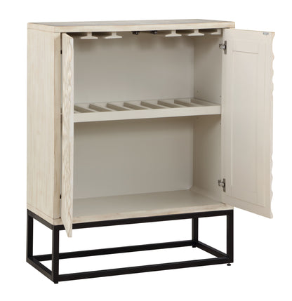 Hotchkiss - Two Door Bar Cabinet - Cream