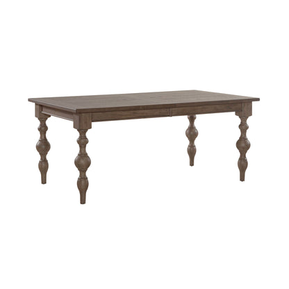 Americana Farmhouse - Rectangular Leg Table - Light Brown