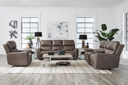 Hancock - Zero Gravity Power Reclining Sofa With Drop Down Table P3