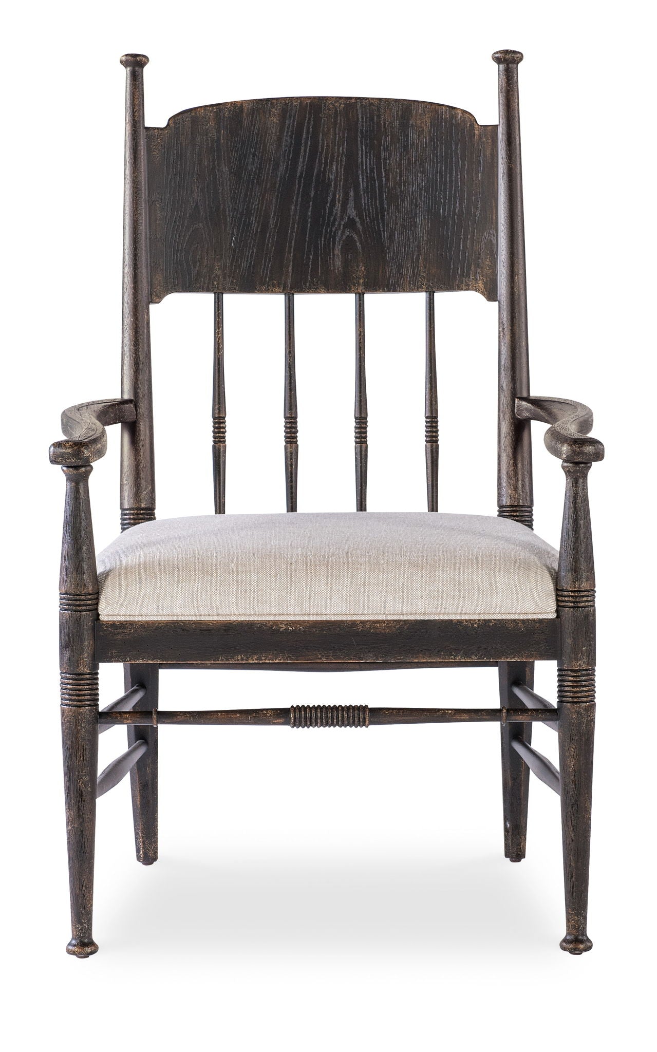 Americana - Upholstered Seat Arm Chair (Set of 2)