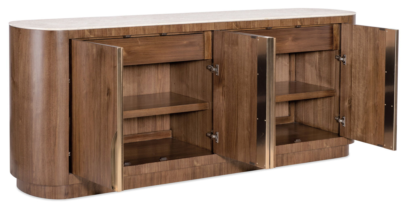 Eleana - Credenza - Medium Wood