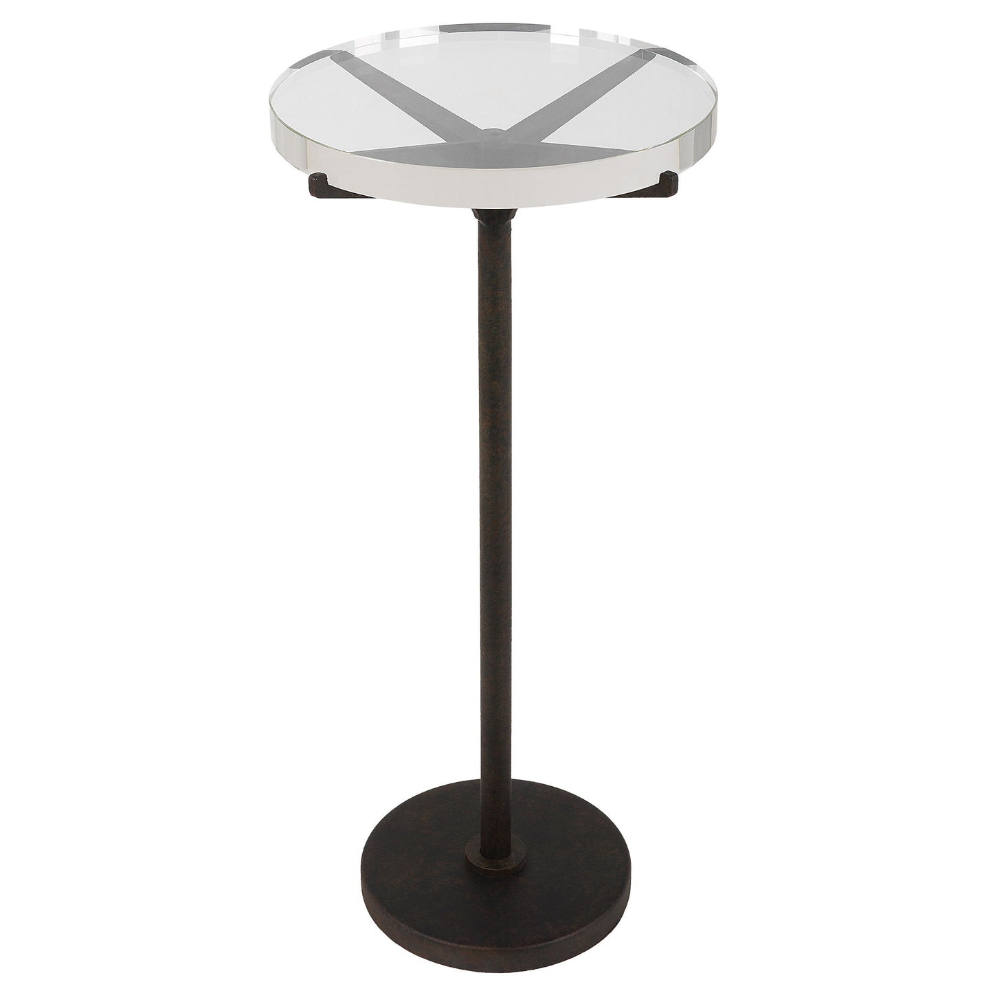 Forge - Industrial Accent Table - Black