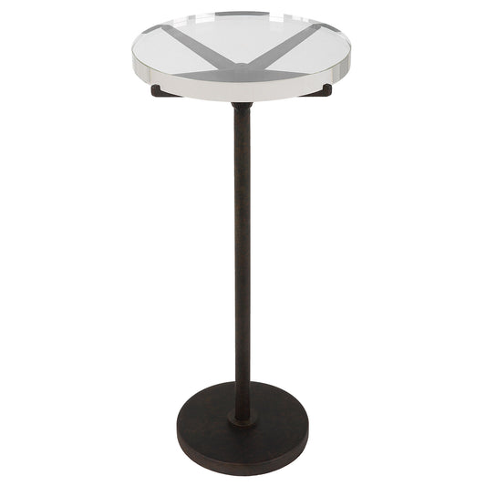 Forge - Industrial Accent Table - Black