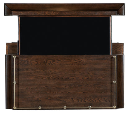 Commerce And Market - Dukes Bar Cabinet - Dark Brown