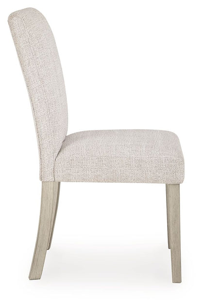 Larawyn - Dining Upholstered Side Chair (Set of 2) - Bisque