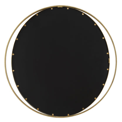 Rhodes - Gold Round Mirror