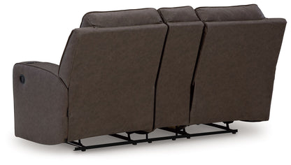 Lavenhorne - Double Reclining Loveseat With Console