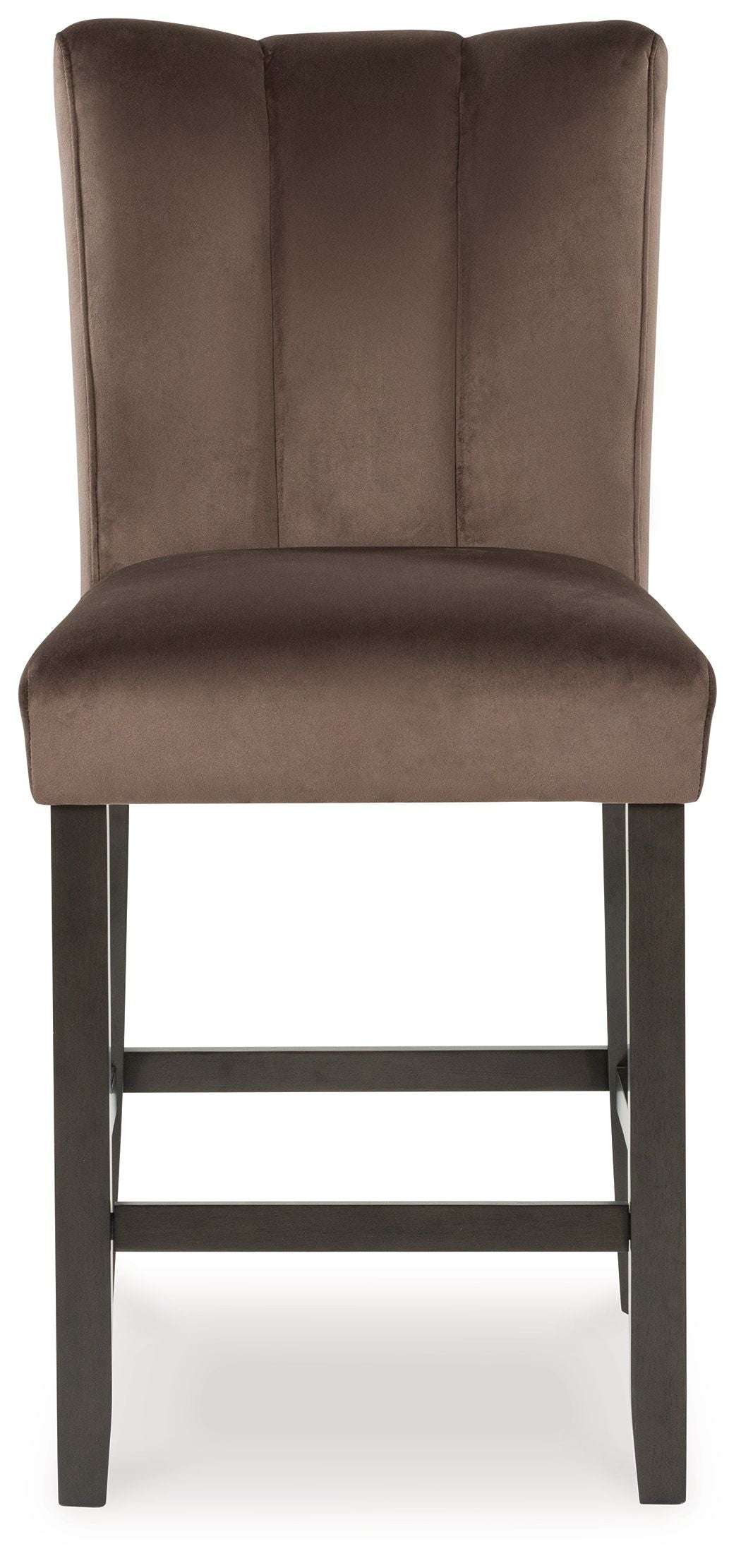 Jeshina - Mocha - Upholstered Barstool (Set of 2)