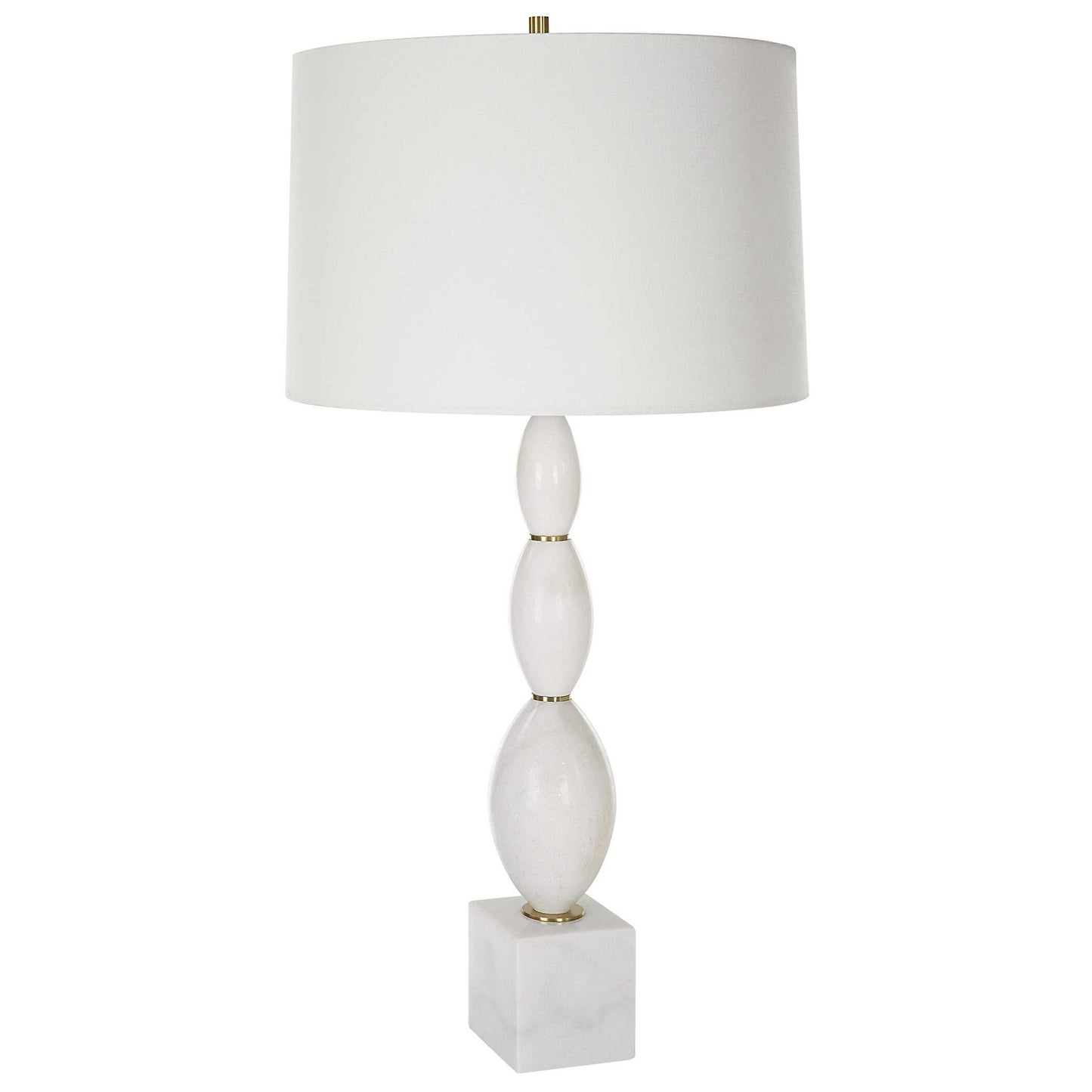 Regalia - White Marble Table Lamp