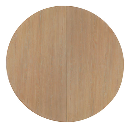 Banyon Bay - Round Dining Table With One 18" Leaf - Light Brown