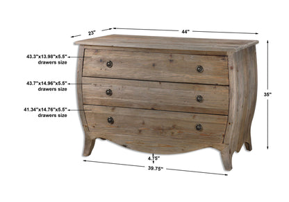 Gavorrano - Bombe Foyer Chest - Light Brown