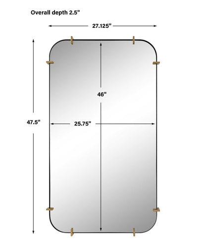 Pali - Industrial Iron Mirror