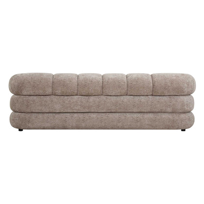 Modella - Upholstered Chenille Sofa - Brown