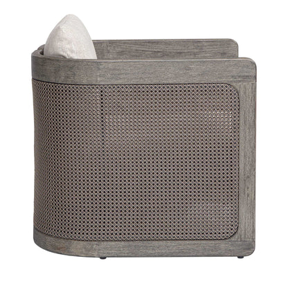 Dartmoor - Outdoor Barrel Chair - Weathered Gray