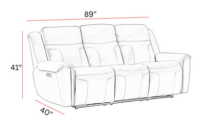 Atlantis - Power Reclining Zero Gravity Sofa