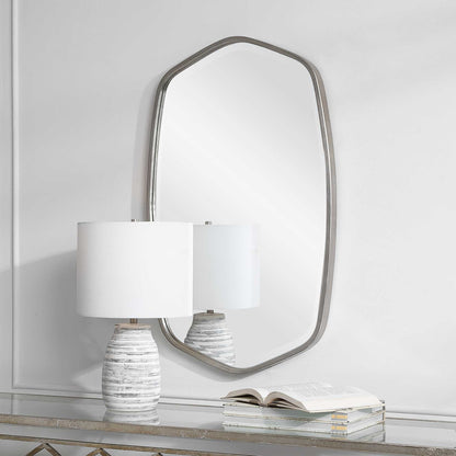 Duronia - Mirror - Brushed Silver