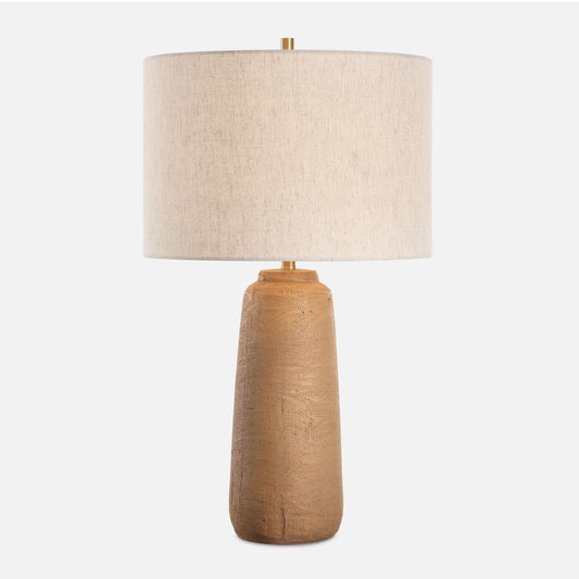 Ayda - Terracotta Table Lamp - Light Brown