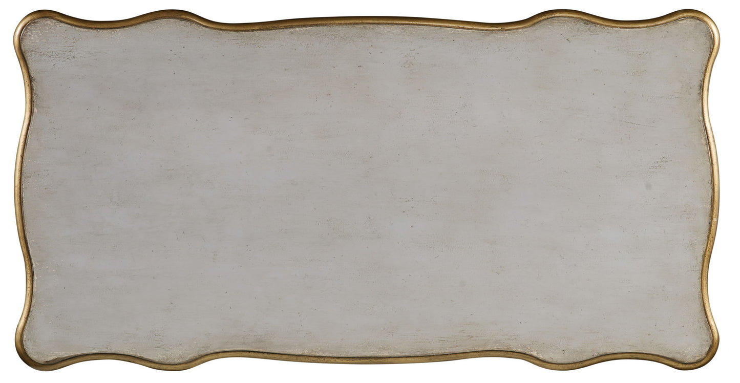 Home Office - Writing Desk 54" - Pearl Silver