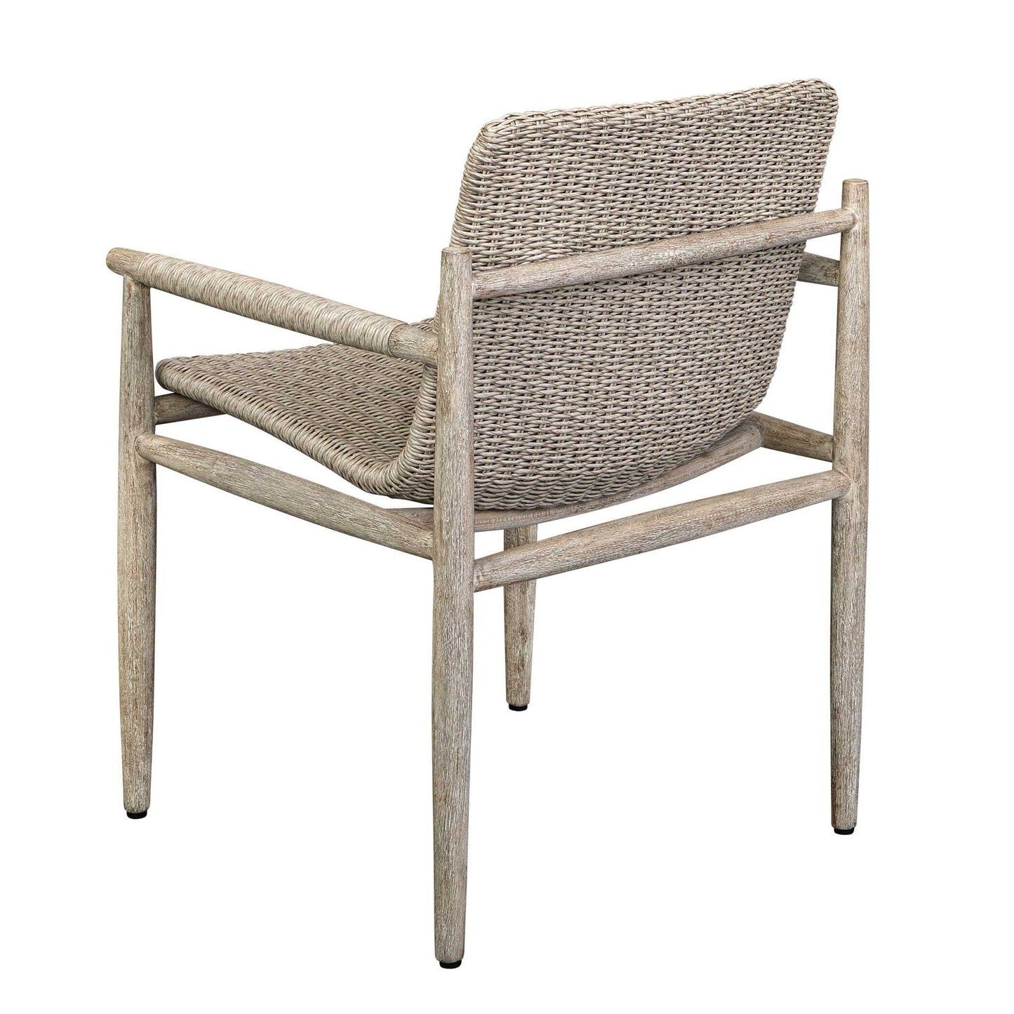 Sumba - Wicker Outdoor Dining Chair - Gray