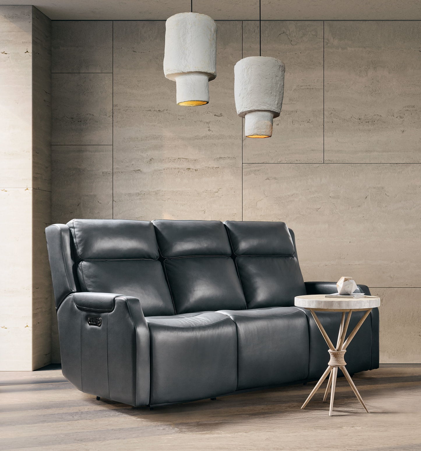 MS - Nelson Zero Gravity Power Sofa With Power Headrest And Lumbar