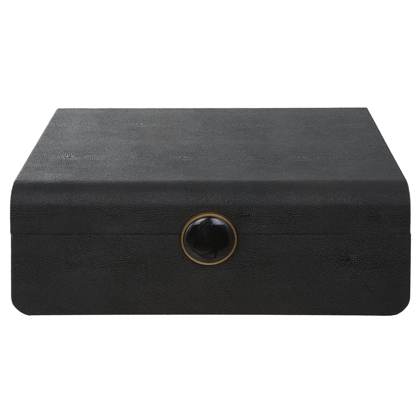 Lalique - Shagreen Box - Black