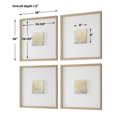 Now & Then - Abstract Art (Set of 4)