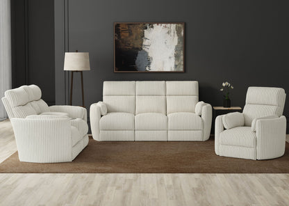 Radius - Power Glider Reclining Console Loveseat